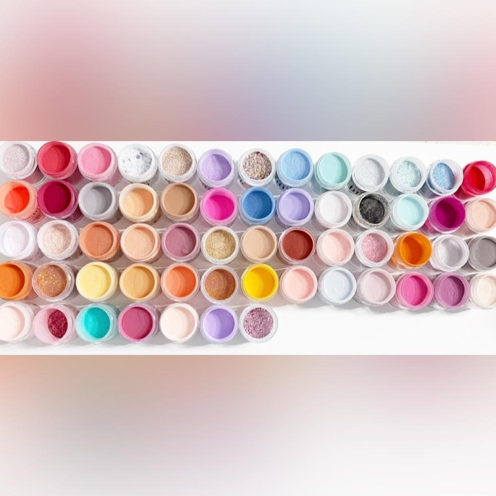Huge Modelones & AzureBeauty Dip Powder Lot 60+ Colors Nail Acrylic - Picture 9 of 16